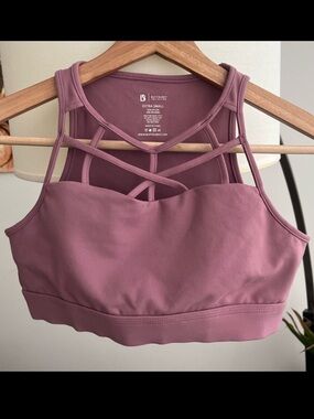 BuffBunny Botanical High Neck Bra